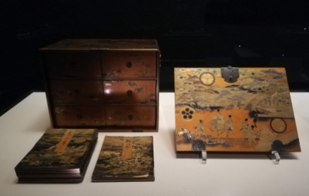 Cabinet for Volumes of The Tale of Genji Edo period, 17th-18th century
