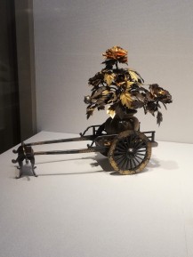 Ornament, Flower Cart Edo period, 19th century