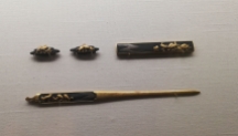Set of three sword fittings By Mitsuyoshi Edo period, 19th century