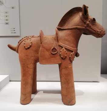 Haniwa (Terracotta tomb object) Horse Kofun period, 6th century